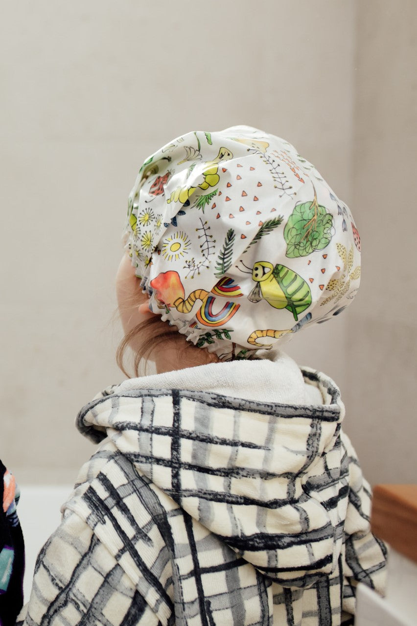 Little Creatures Shower Cap - Marmalade Lion