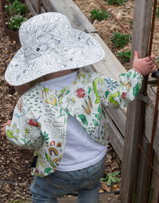 Cuddly Faces Children's Sun Hat - Marmalade Lion
