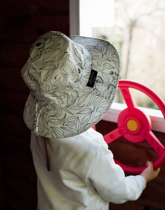 Cuddly Faces Children's Sun Hat - Marmalade Lion