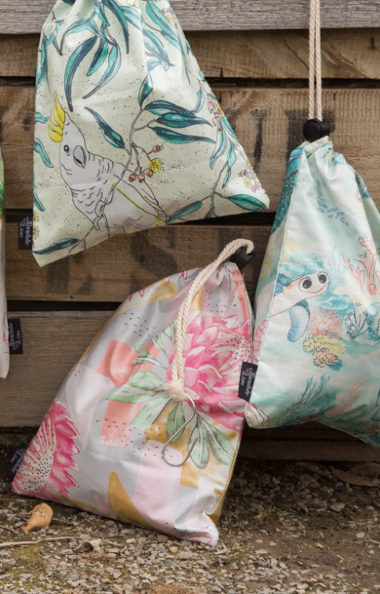 Modern Native Wet Bag - Marmalade Lion
