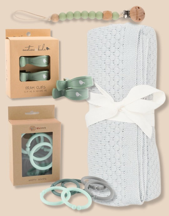 Sage Pram Basics Baby Bundle - Marmalade Lion