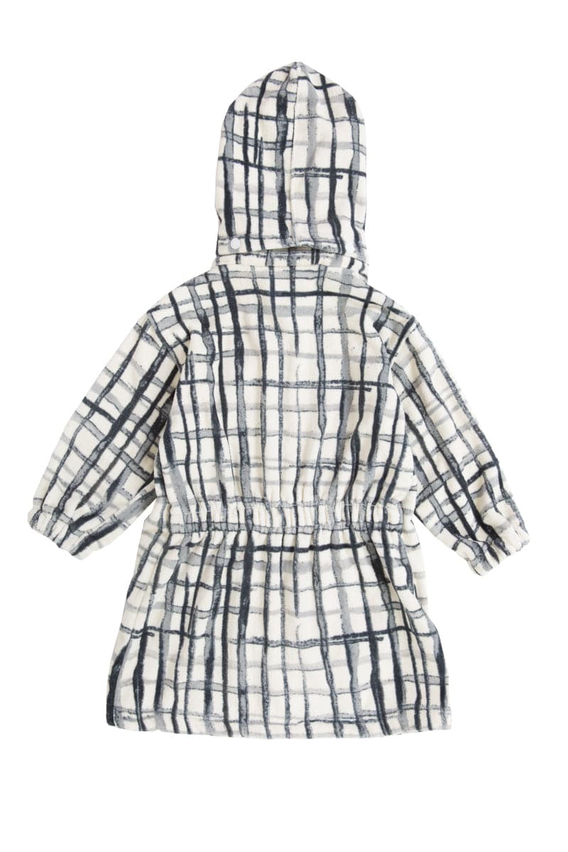 Swedish Check Multi-Purpose Robe - Marmalade Lion