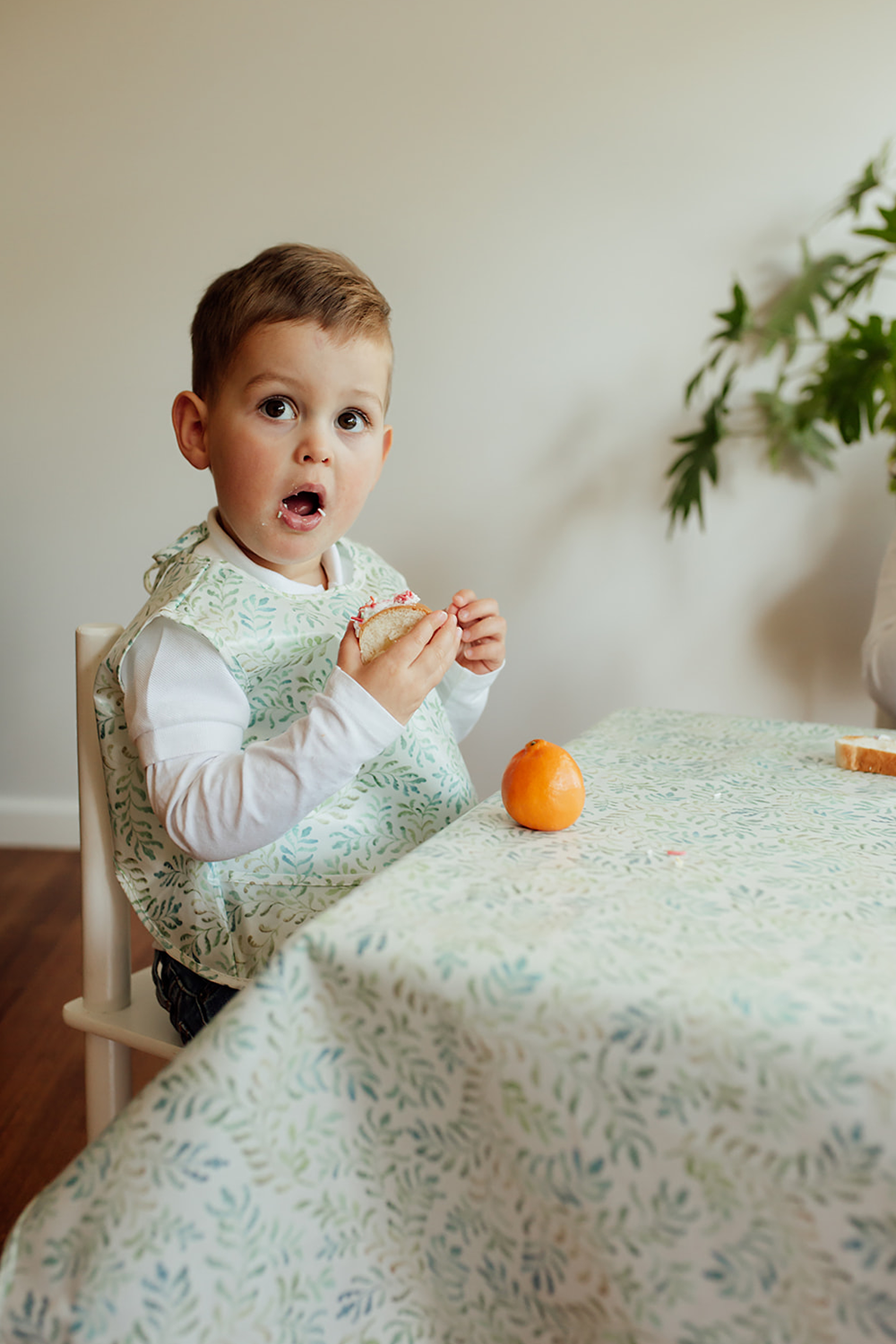Amongst the Ferns Sleeveless Smock - Marmalade Lion