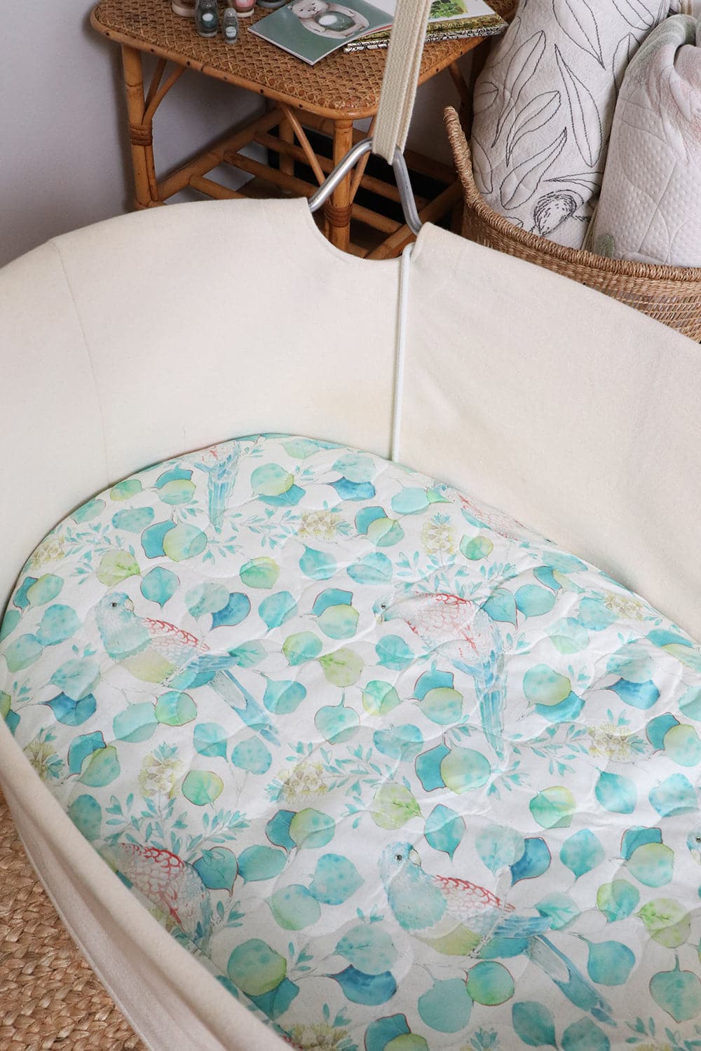 Rosella Expect-A-Spill Bassinet Sheet - Marmalade Lion