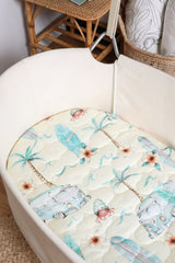 On the Road Again Expect-A-Spill Bassinet Sheet - Marmalade Lion