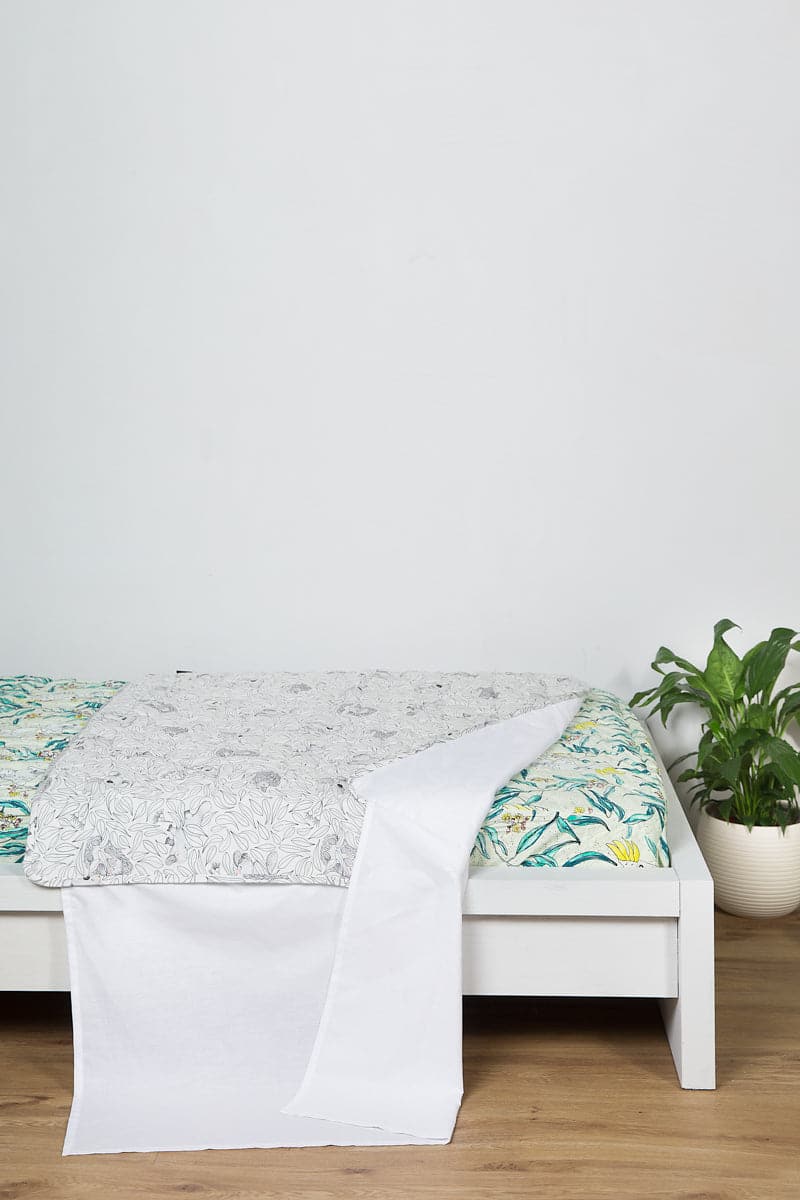 Cuddly Faces Expect-A-Spill Bed Pad - Marmalade Lion