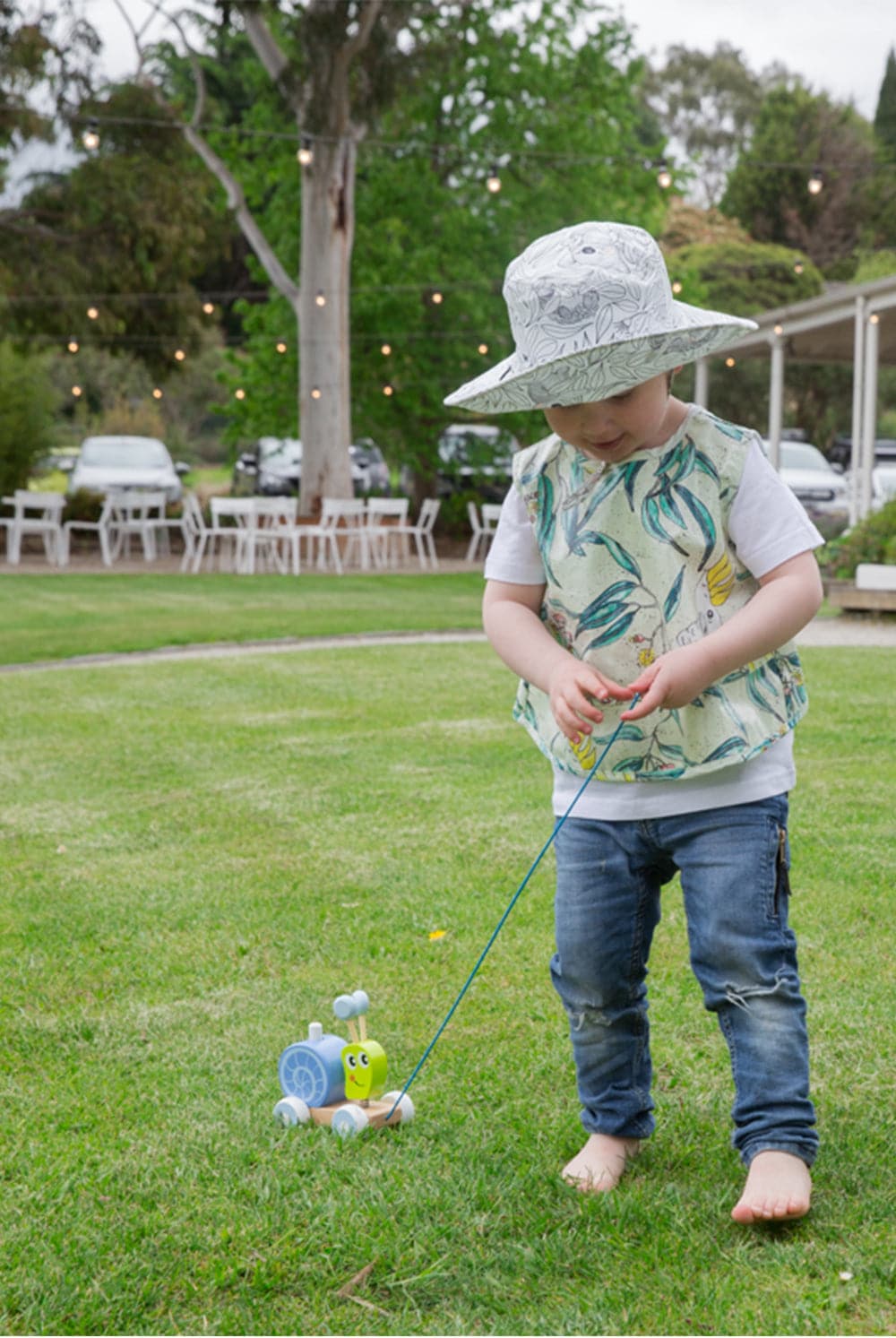 Cuddly Faces Children's Sun Hat - Marmalade Lion
