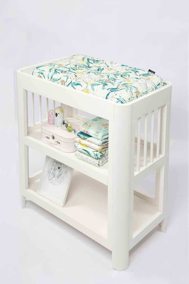 Baby Cot Sheet - Cockatoo Expect-A-Spill Sheets - Marmalade Lion