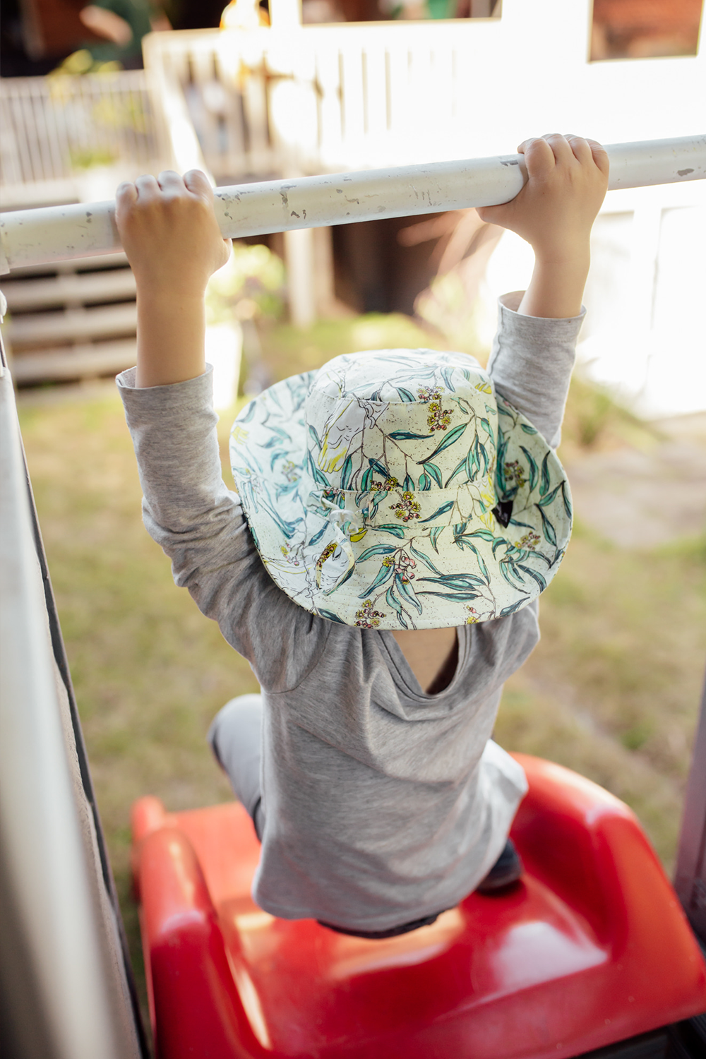 Cockatoo Children's Sun Hat - Marmalade Lion