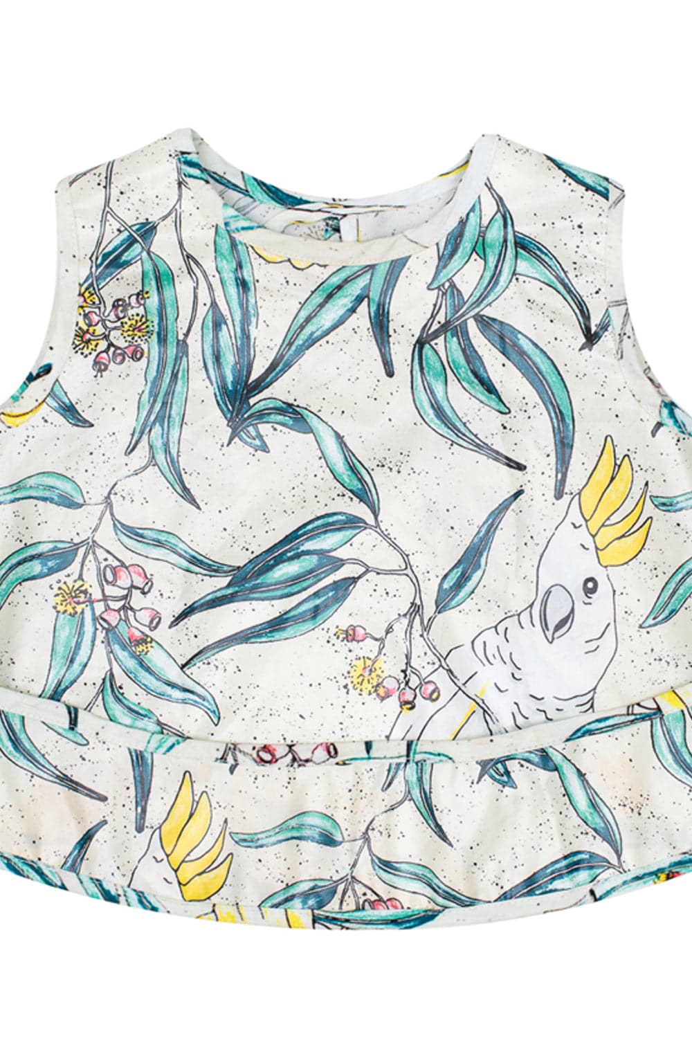 Cockatoo Sleeveless Smock - Marmalade Lion