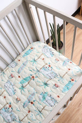 Baby Cot Sheet - On the Road Again Expect-A-Spill Sheets - Marmalade Lion