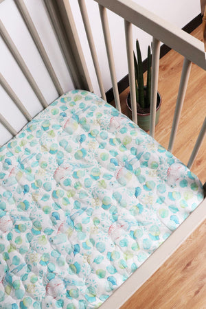 Baby Cot Sheet - Rosella Expect-A-Spill Sheets - Marmalade Lion