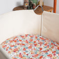 Happy Buttons Expect-A-Spill Bassinet Sheet - Marmalade Lion