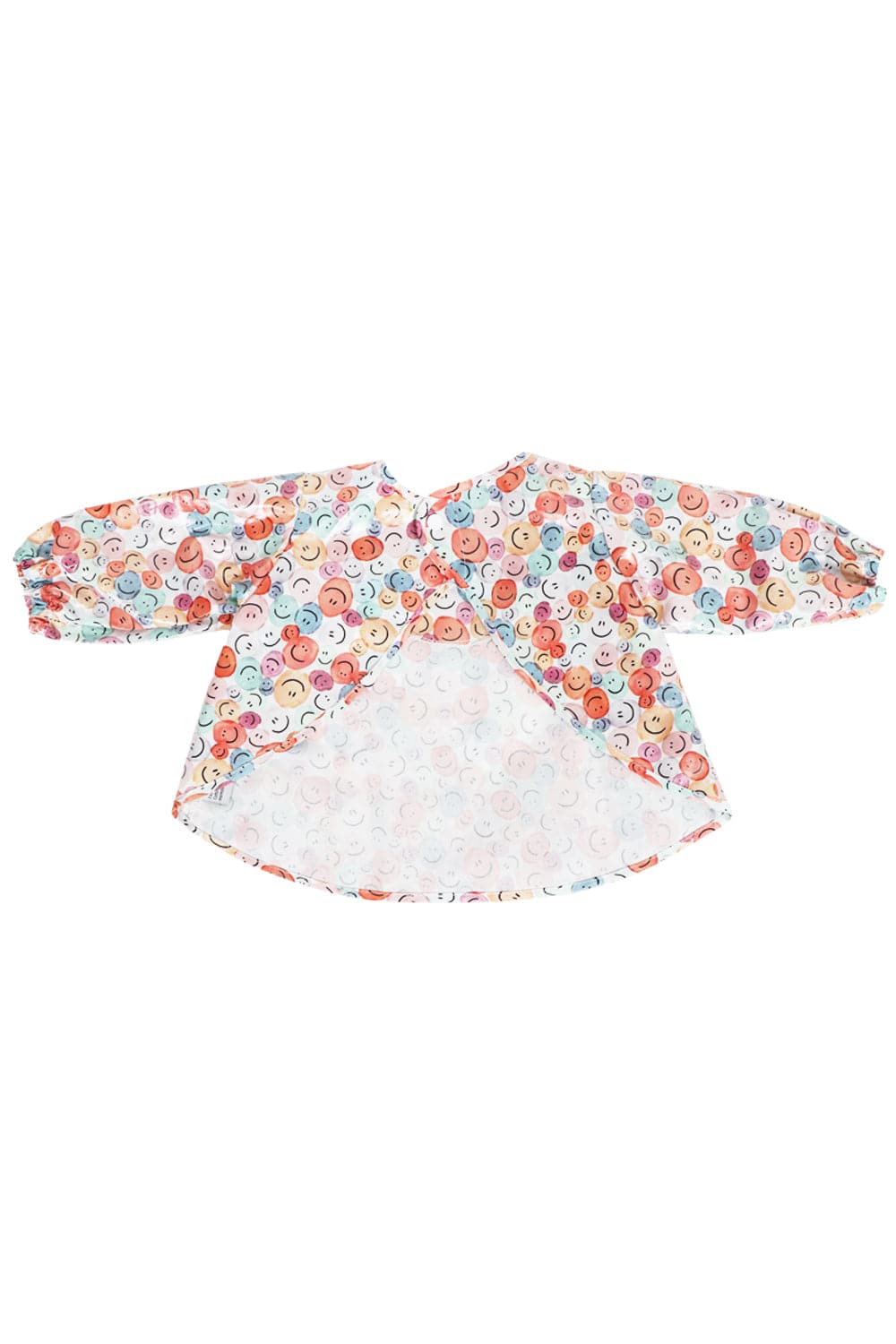 Happy Buttons Long Sleeve Smock - Marmalade Lion