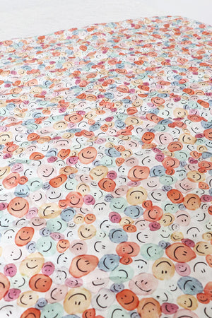 Happy Buttons Expect-A-Spill Bed Pad - Marmalade Lion