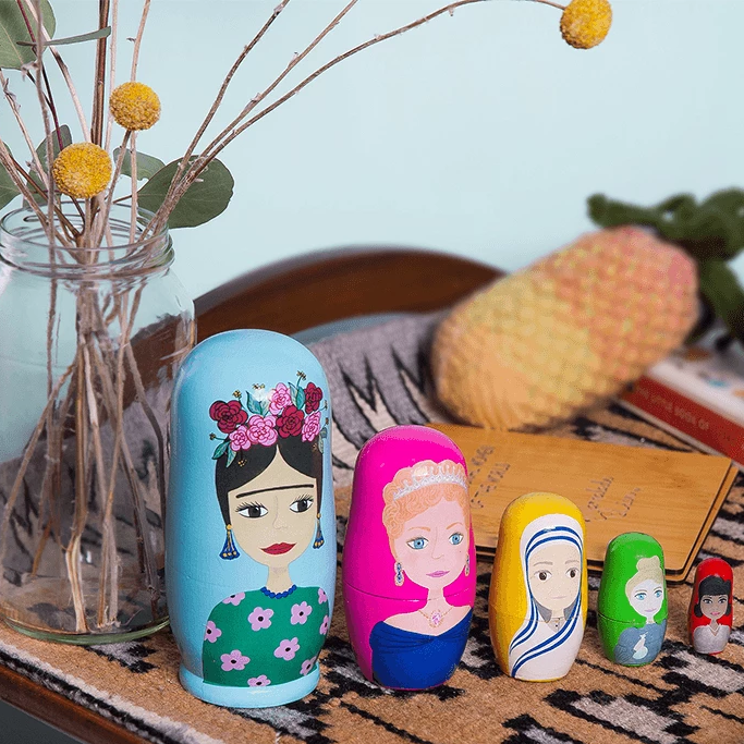 Babushka Nesting Dolls - Inspirational Women of the World - Marmalade Lion