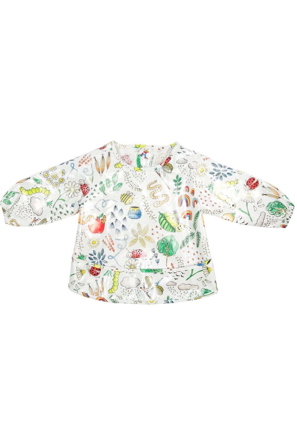 Little Creatures Long Sleeve Smock - Marmalade Lion
