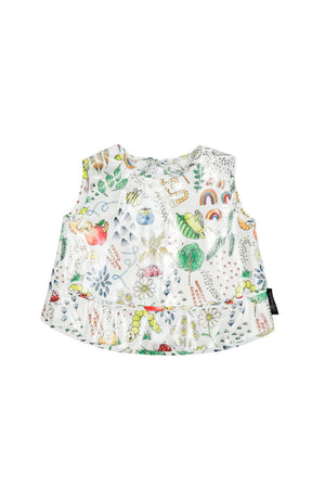 Little Creatures Sleeveless Smock - Marmalade Lion