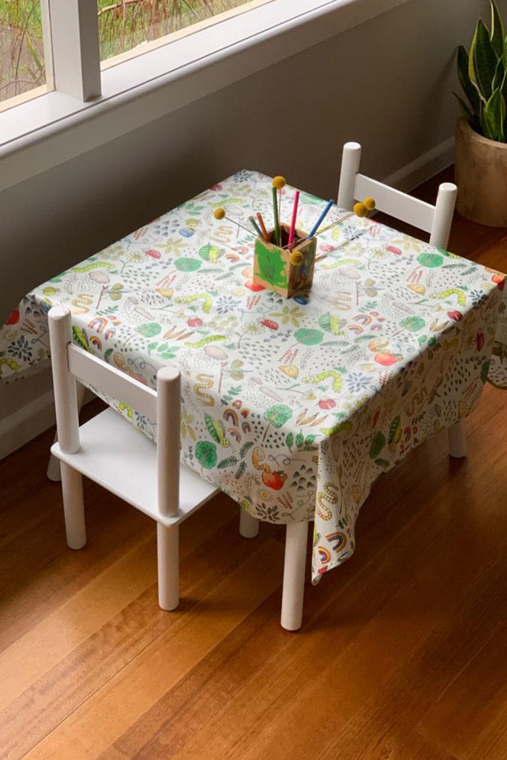 Little Creatures Toddler Table Cloth - Marmalade Lion