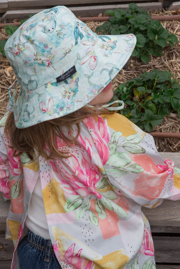 Lady Elliot Island Children's Sun Hat - Marmalade Lion