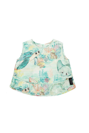Lady Elliot Island Sleeveless Smock - Marmalade Lion