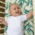 Baby Cot Sheet - Cockatoo Expect-A-Spill Sheets - Marmalade Lion