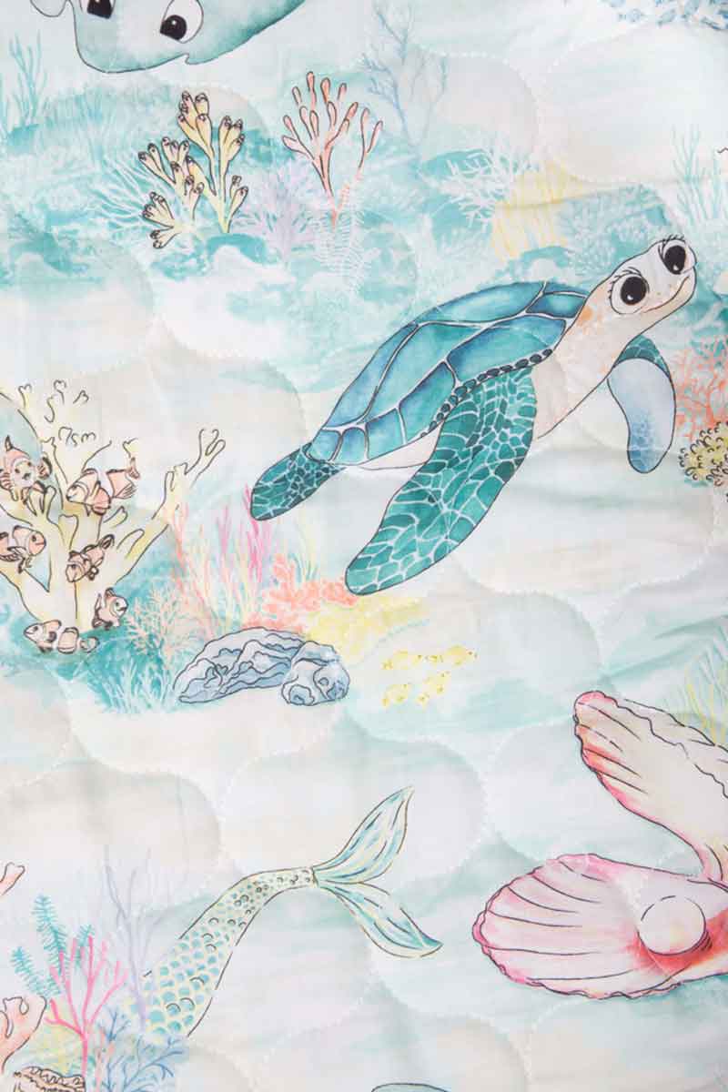 Lady Elliot Island Expect-A-Spill Bassinet Sheet - Marmalade Lion