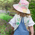Modern Native Children's Sun Hat - Marmalade Lion