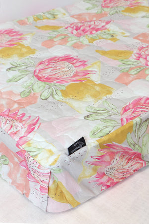 Baby Cot Sheet - Modern Native Expect-A-Spill Sheets - Marmalade Lion