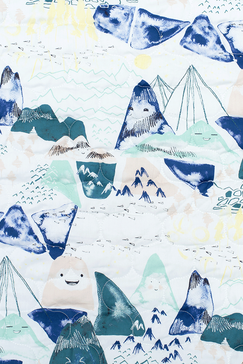 Universal Pram Liner - Blue Mountains (Limited Edition) - Marmalade Lion