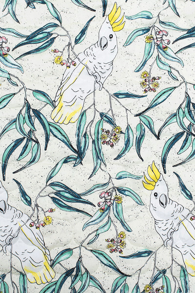 Cockatoo Sleeveless Smock - Marmalade Lion