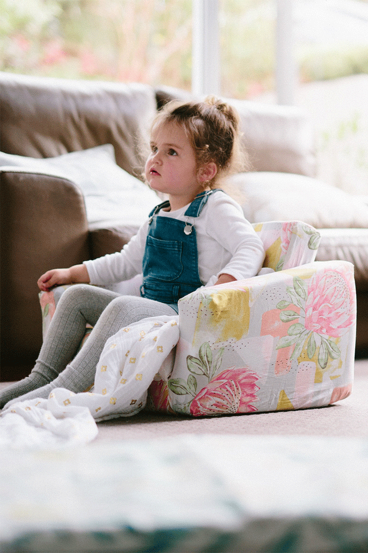 Modern Native Toddler Couch Cover - Marmalade Lion
