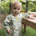 Cockatoo Long Sleeve Smock - Marmalade Lion