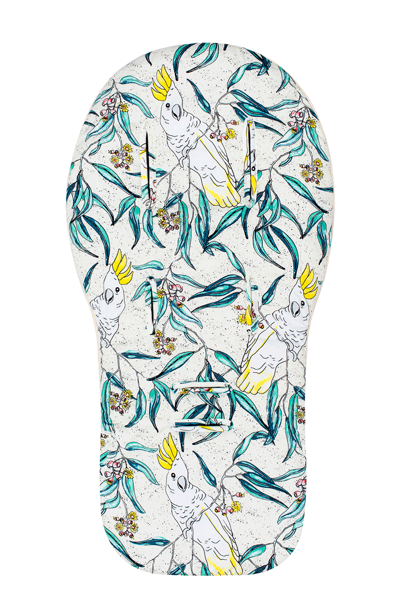 Universal Pram Liner - Cockatoo - Marmalade Lion