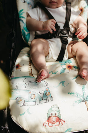 Universal Pram Liner - On the Road Again - Marmalade Lion