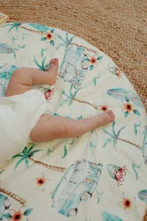 On the Road Again Baby Play Mat Covers - Marmalade Lion