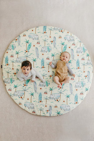 On the Road Again Baby Play Mat Covers - Marmalade Lion