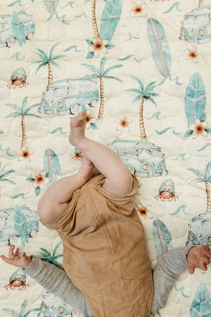 Baby Cot Sheet - On the Road Again Expect-A-Spill Sheets - Marmalade Lion