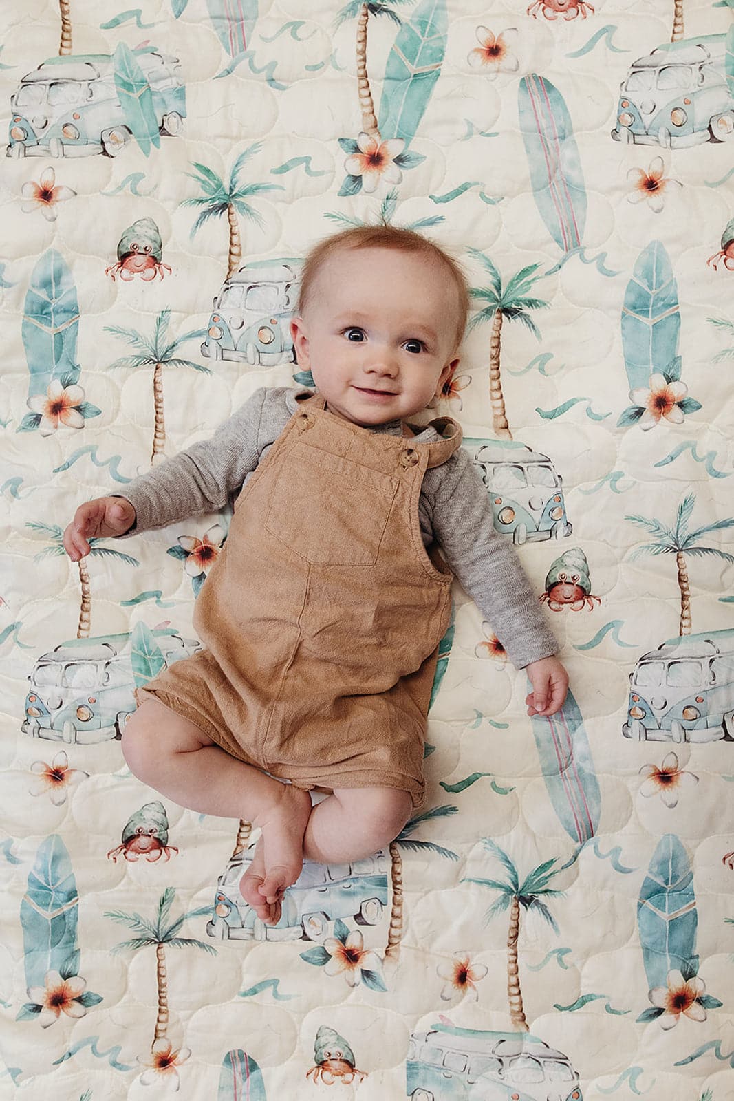 Baby Cot Sheet - On the Road Again Expect-A-Spill Sheets - Marmalade Lion