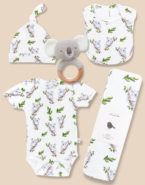 Koala Organic Baby Bundle - Marmalade Lion