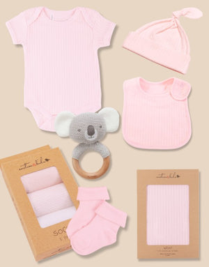 Pink Basics Baby Bundle - Marmalade Lion