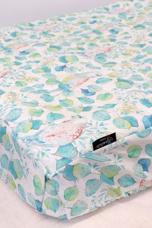 Baby Cot Sheet - Rosella Expect-A-Spill Sheets - Marmalade Lion