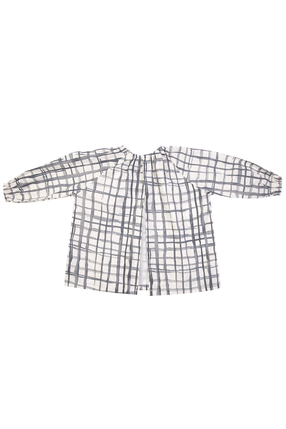 Swedish Check Art Smock - Marmalade Lion