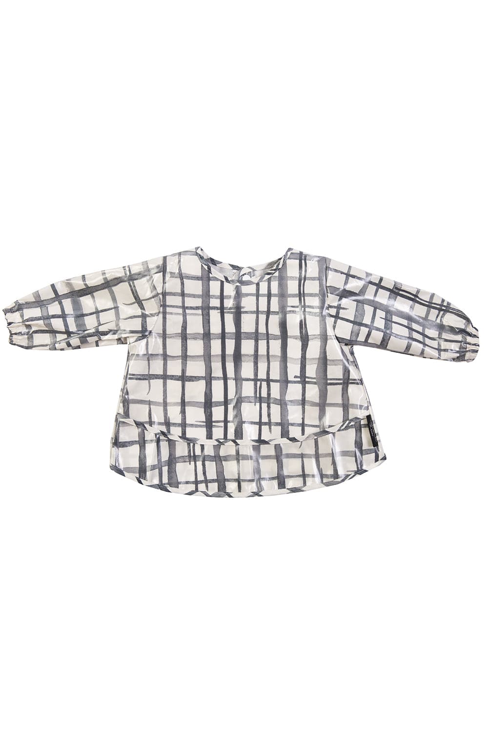 Swedish Check Long Sleeve Smock - Marmalade Lion