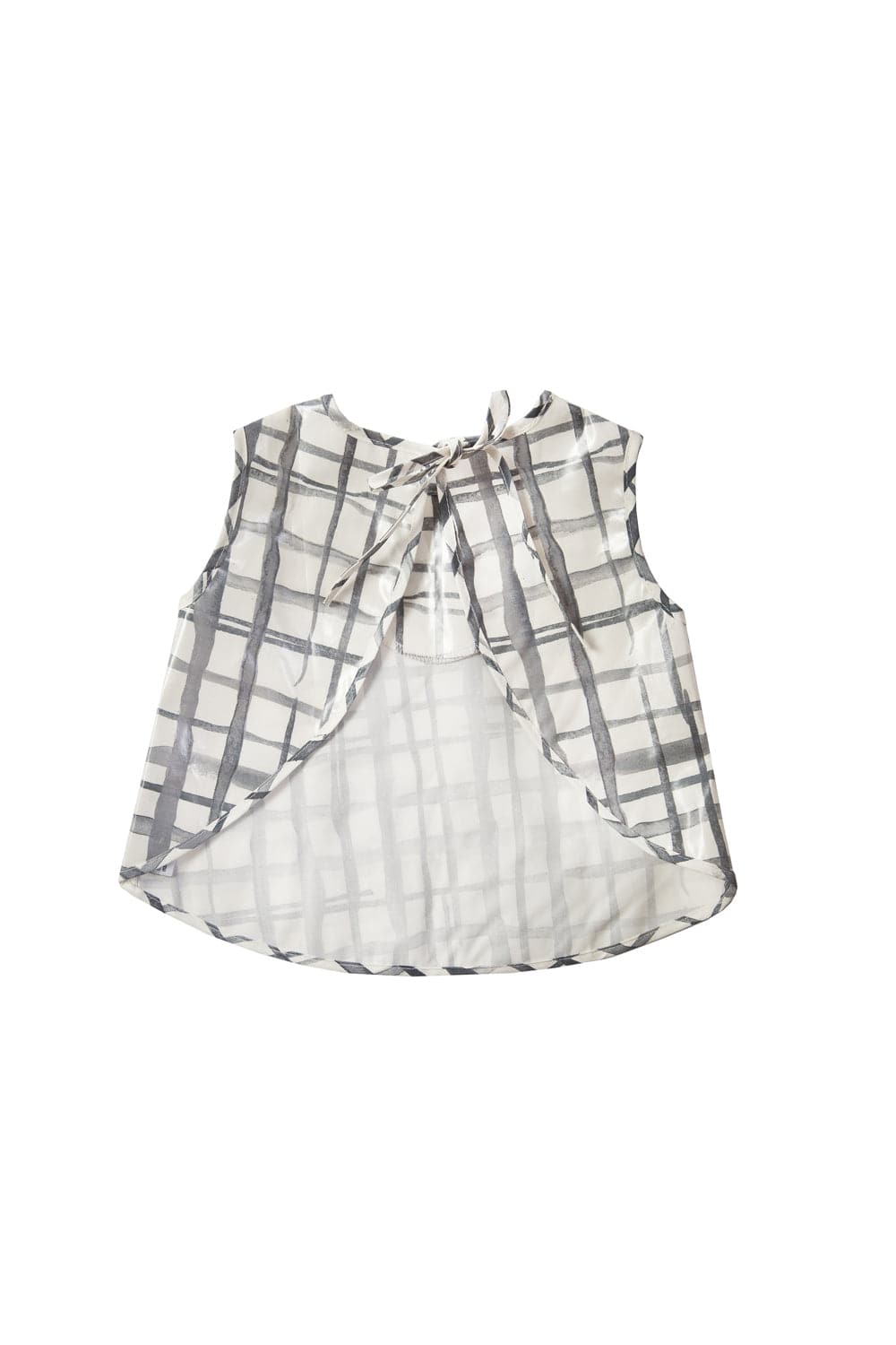 Swedish Check Sleeveless Smock - Marmalade Lion