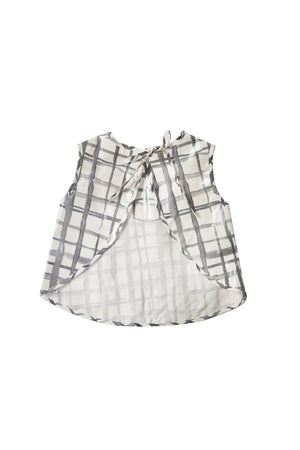 Swedish Check Sleeveless Smock - Marmalade Lion