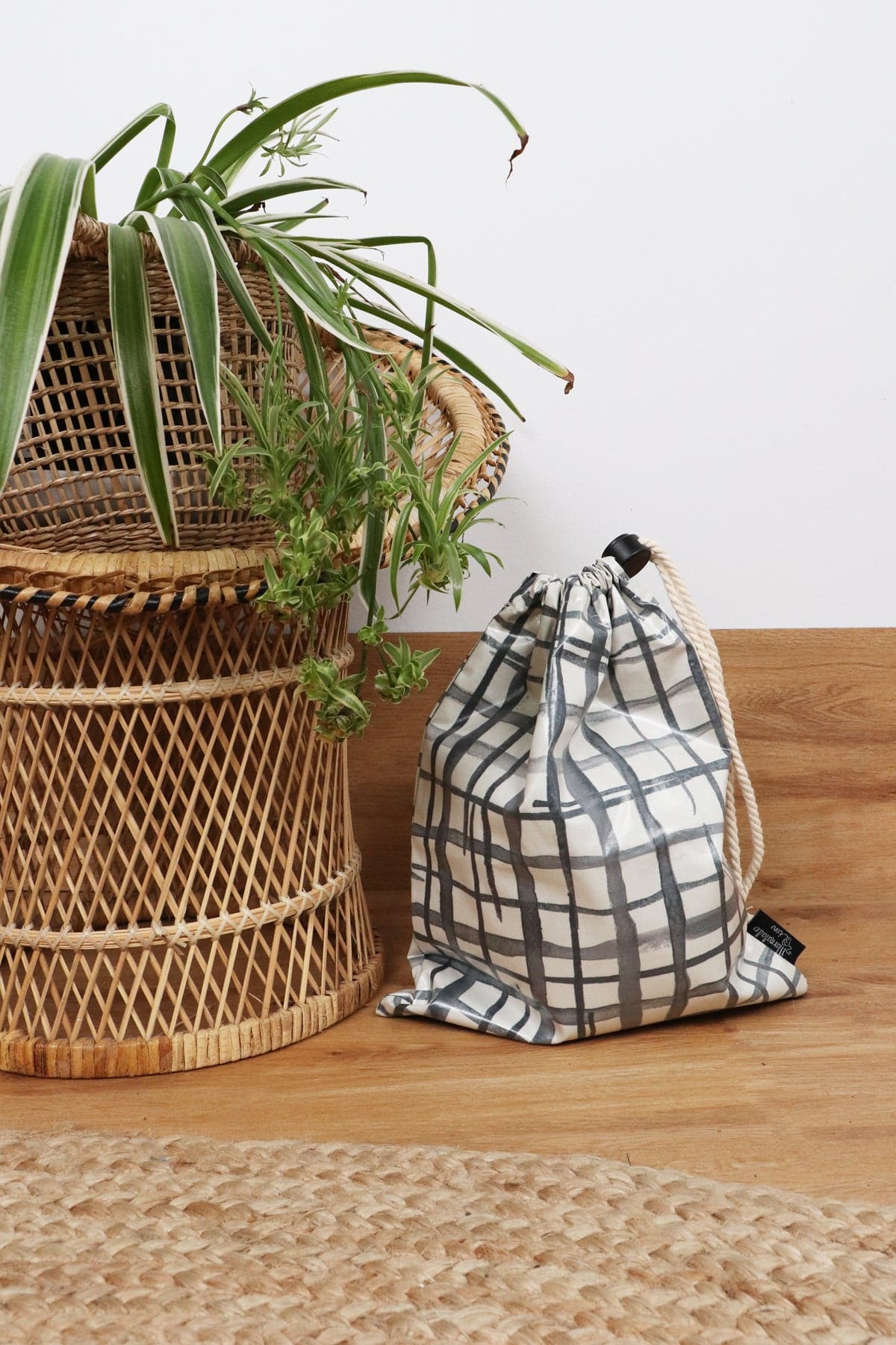 Swedish Check Wet Bag - Marmalade Lion