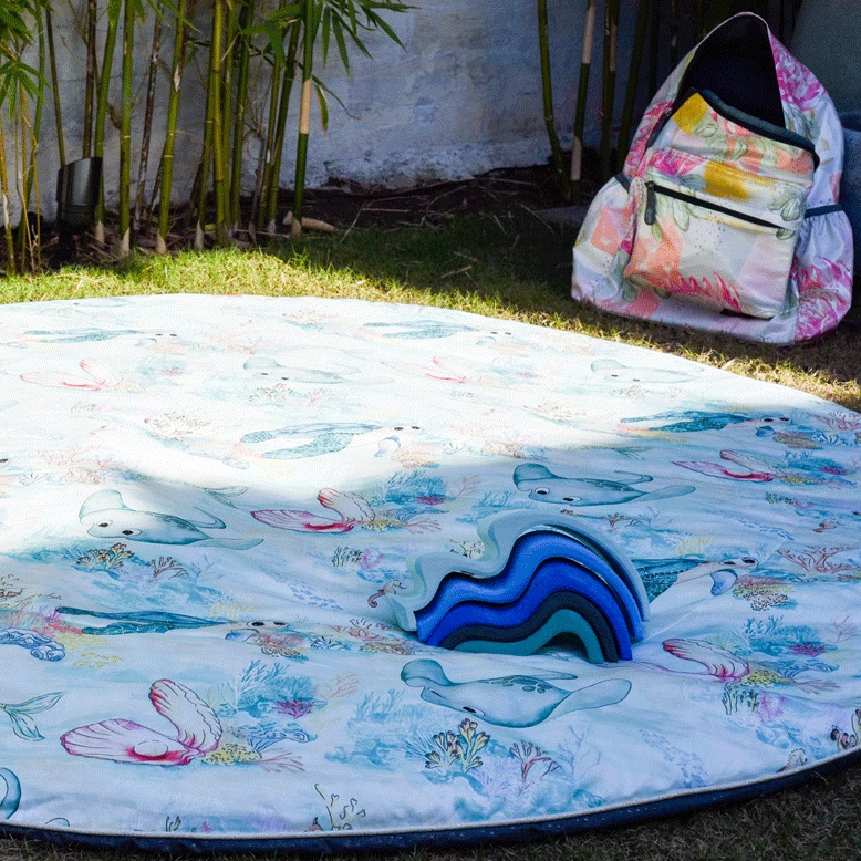 Lady Elliot Island Baby Play Mat Covers - Marmalade Lion
