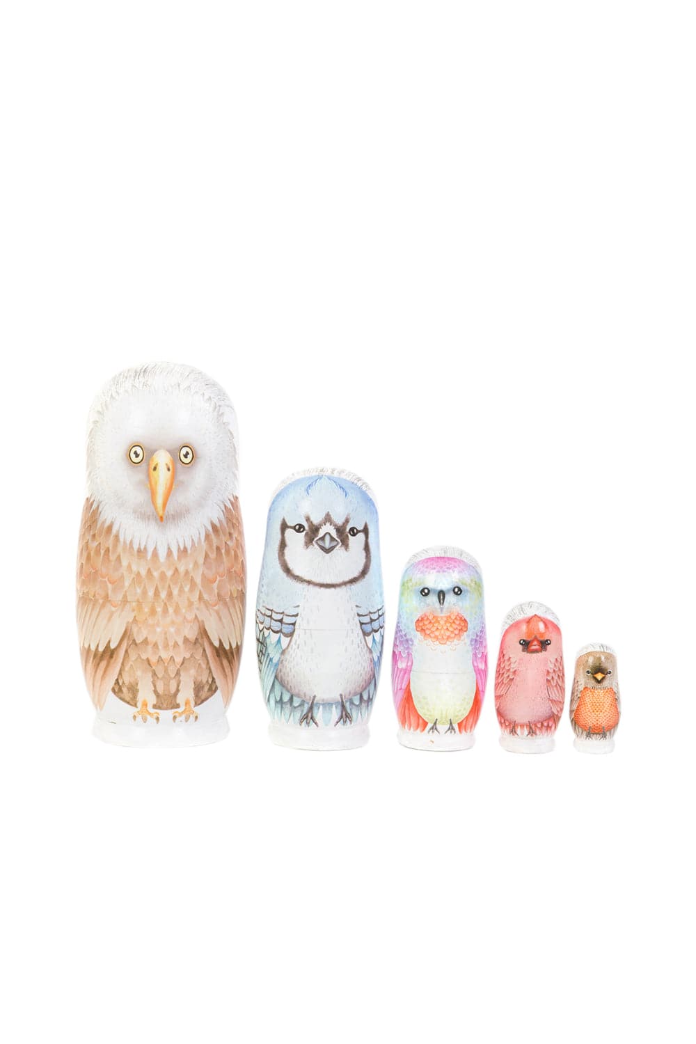 Babushka Nesting Dolls - American Bird - Marmalade Lion