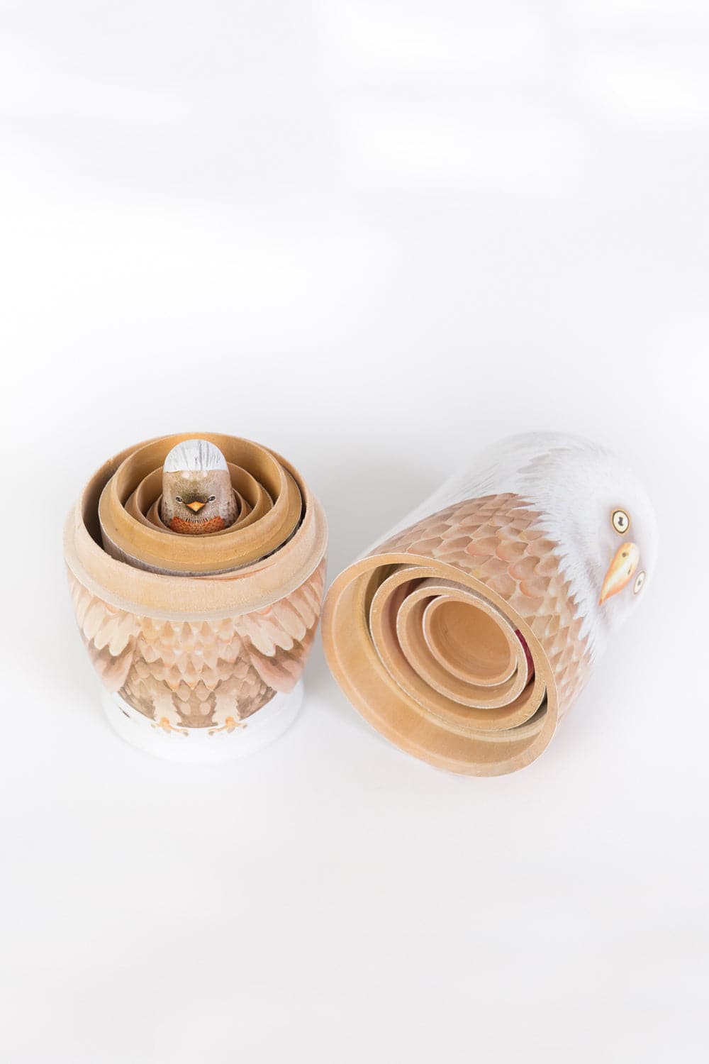 Babushka Nesting Dolls - American Bird - Marmalade Lion